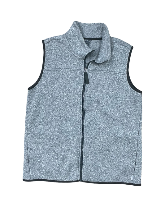 Vest Fleece By Eddie Bauer In Grey, Size:L
