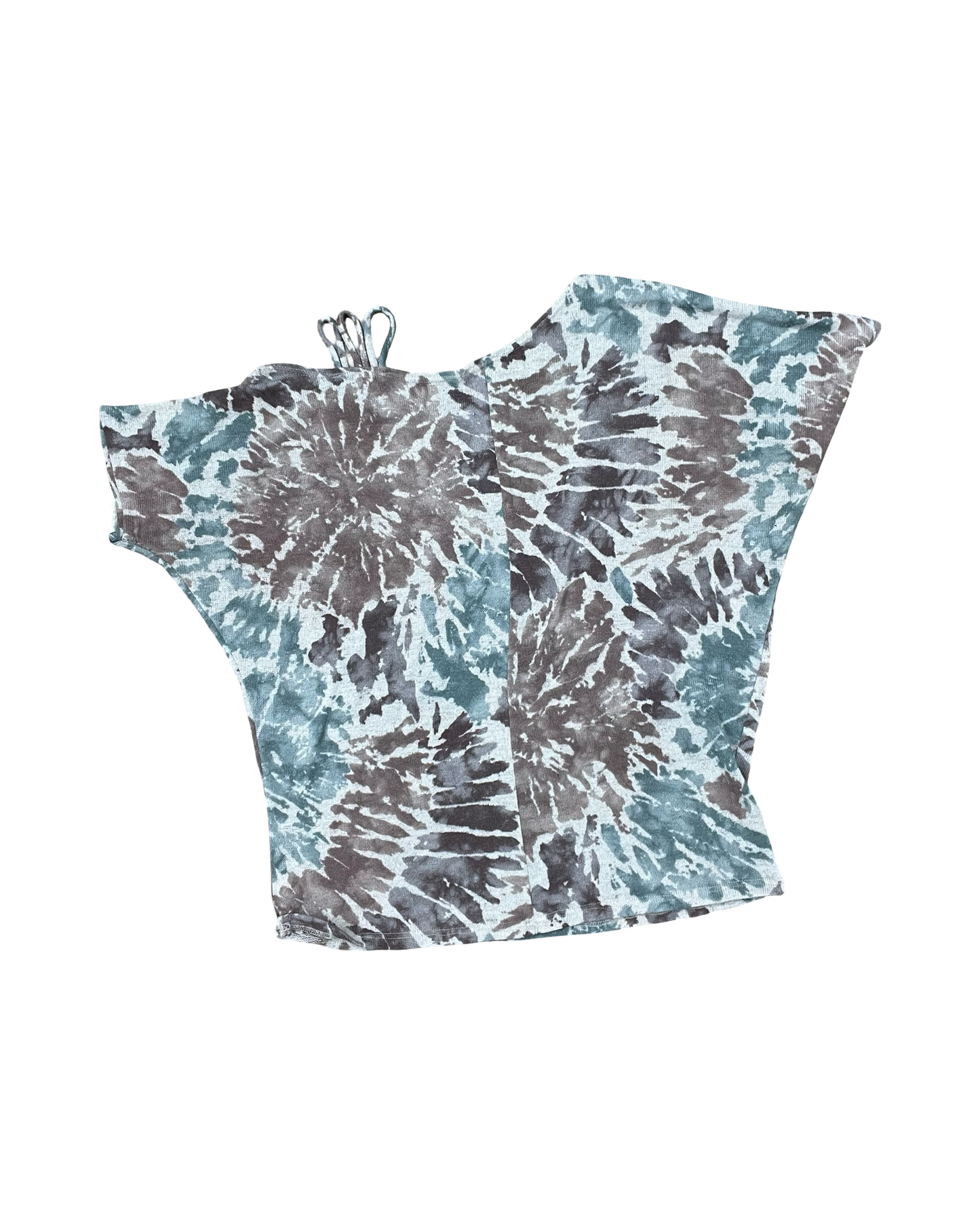 Top Ss By Clothes Mentor In Blue & Brown, Size:M