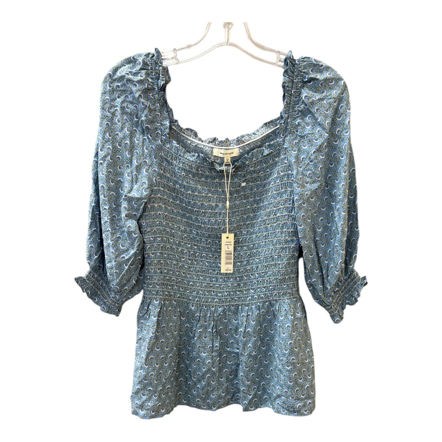 Top Ss By Max Studio In Blue, Size:L