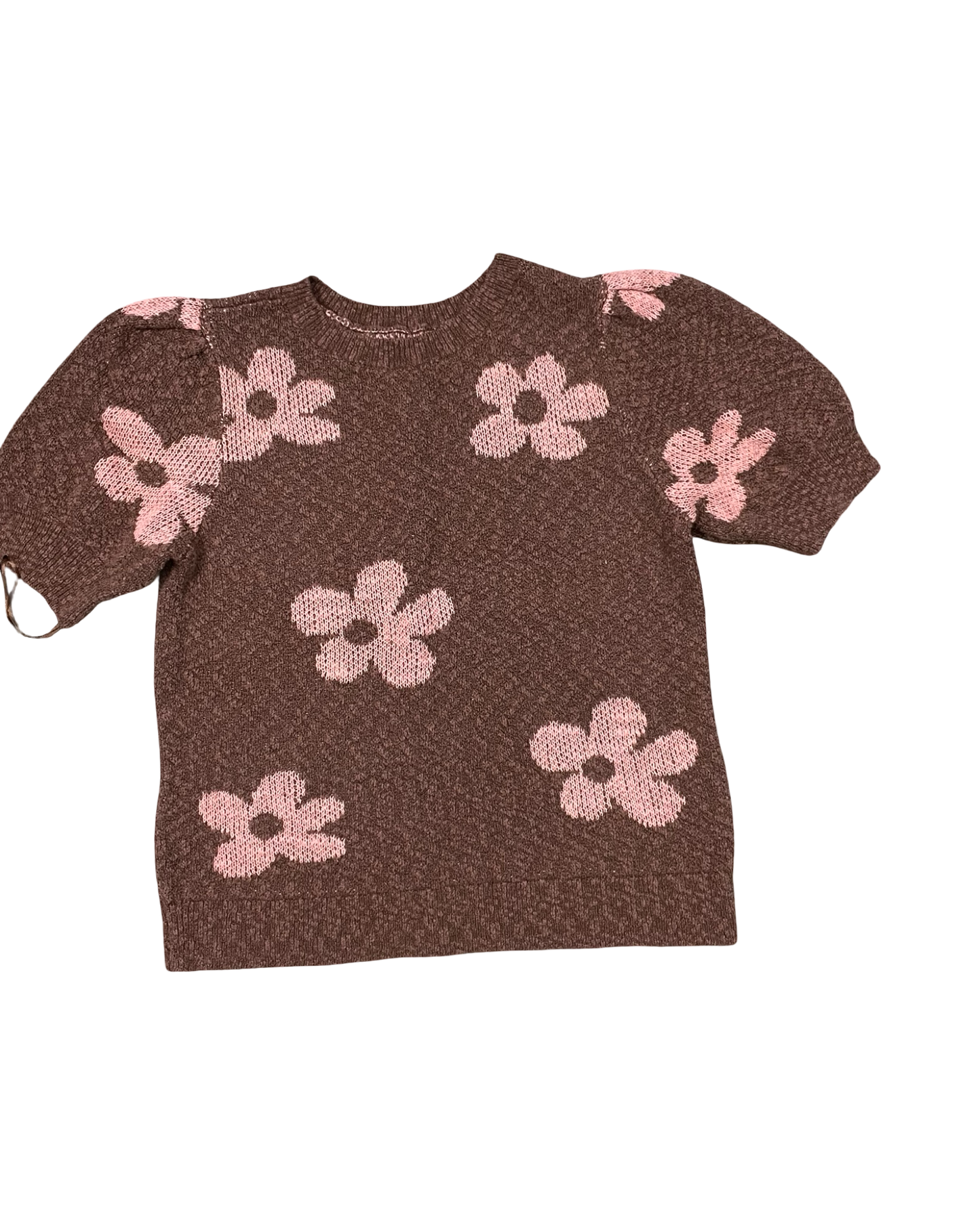 Sweater Ss By Sonoma In Brown & Orange, Size:Xl