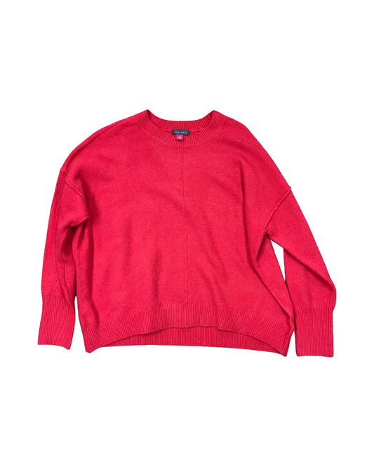 Sweatshirt Collar By Vince Camuto In Red, Size:M