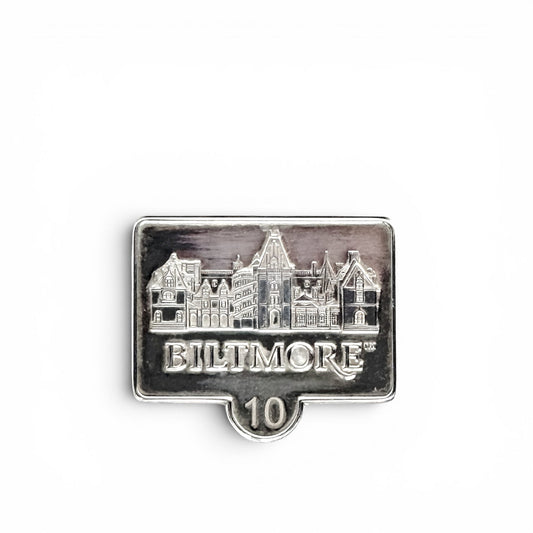 Sterling Silver Biltmore 10 Year Service Recognition Pin By JC