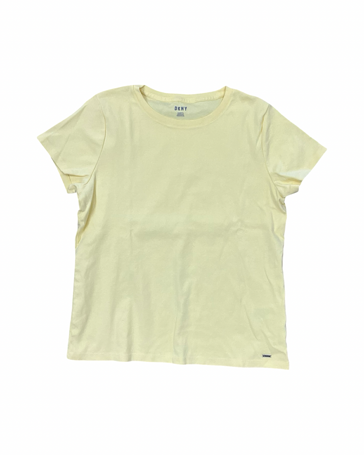 Top Ss Basic By Dkny In Yellow, Size:Xl