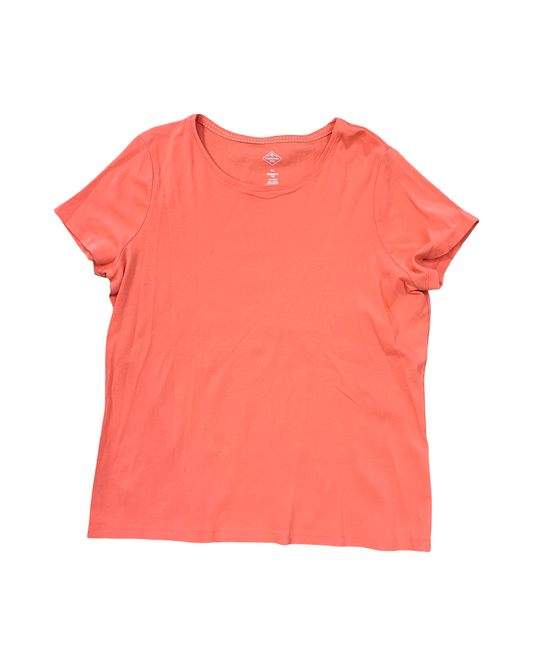 Top Ss Basic By St Johns Bay In Orange, Size:Xl
