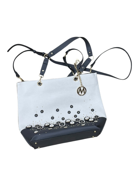 Tote By Cmb In Grey & White, Size:Large