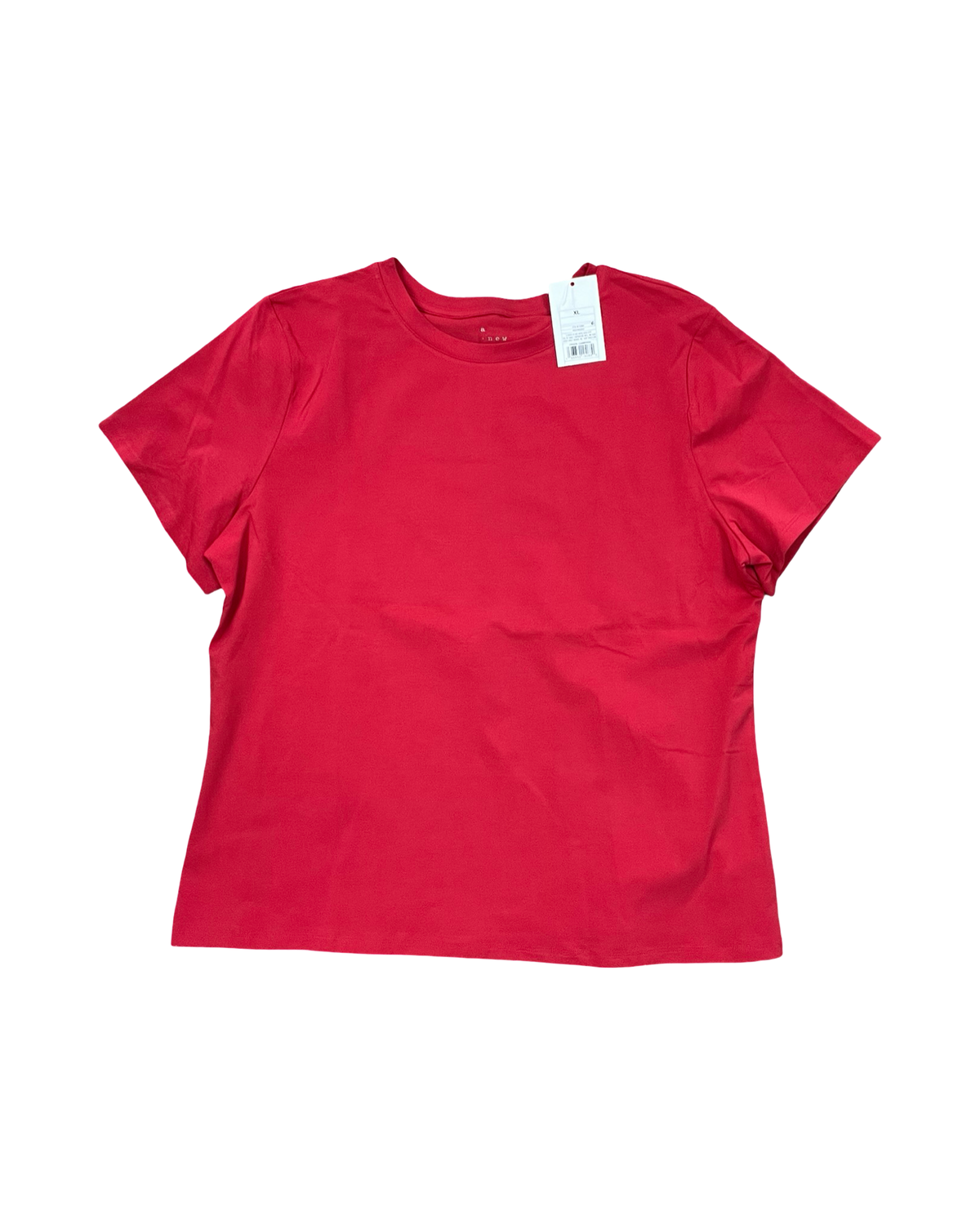 Top Ss Basic By A New Day In Red, Size:Xl