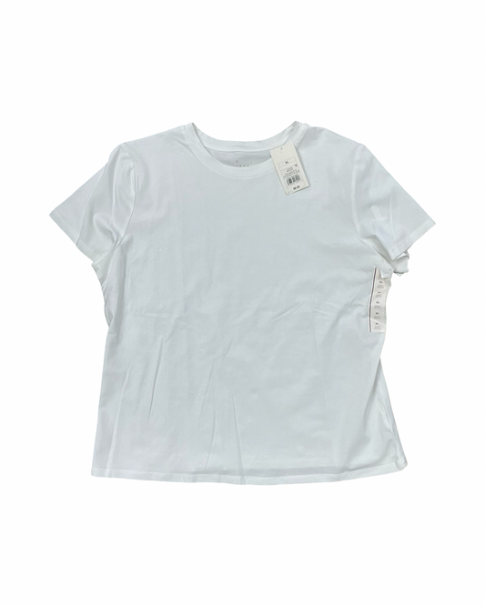 Top Ss Basic By A New Day In White, Size:Xl