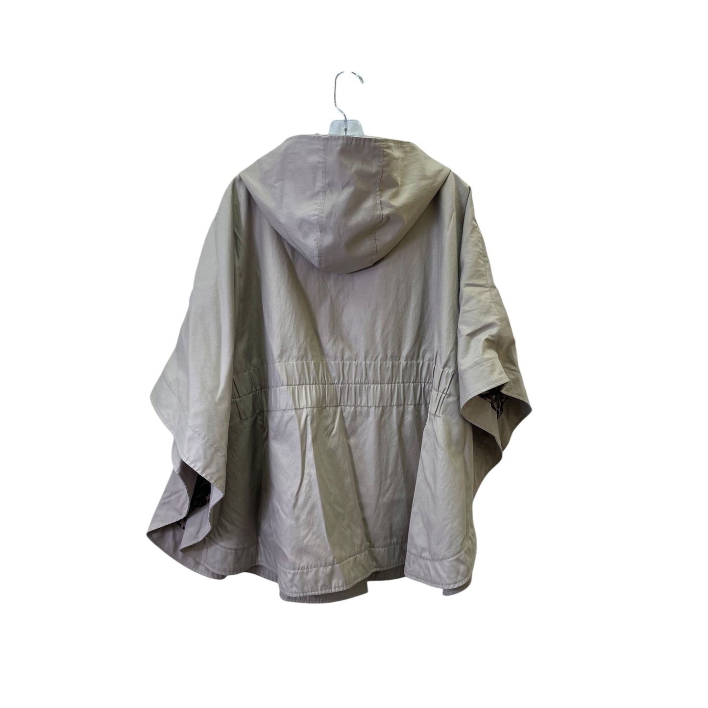 Poncho By Betsey Johnson In Tan, Size:Xl