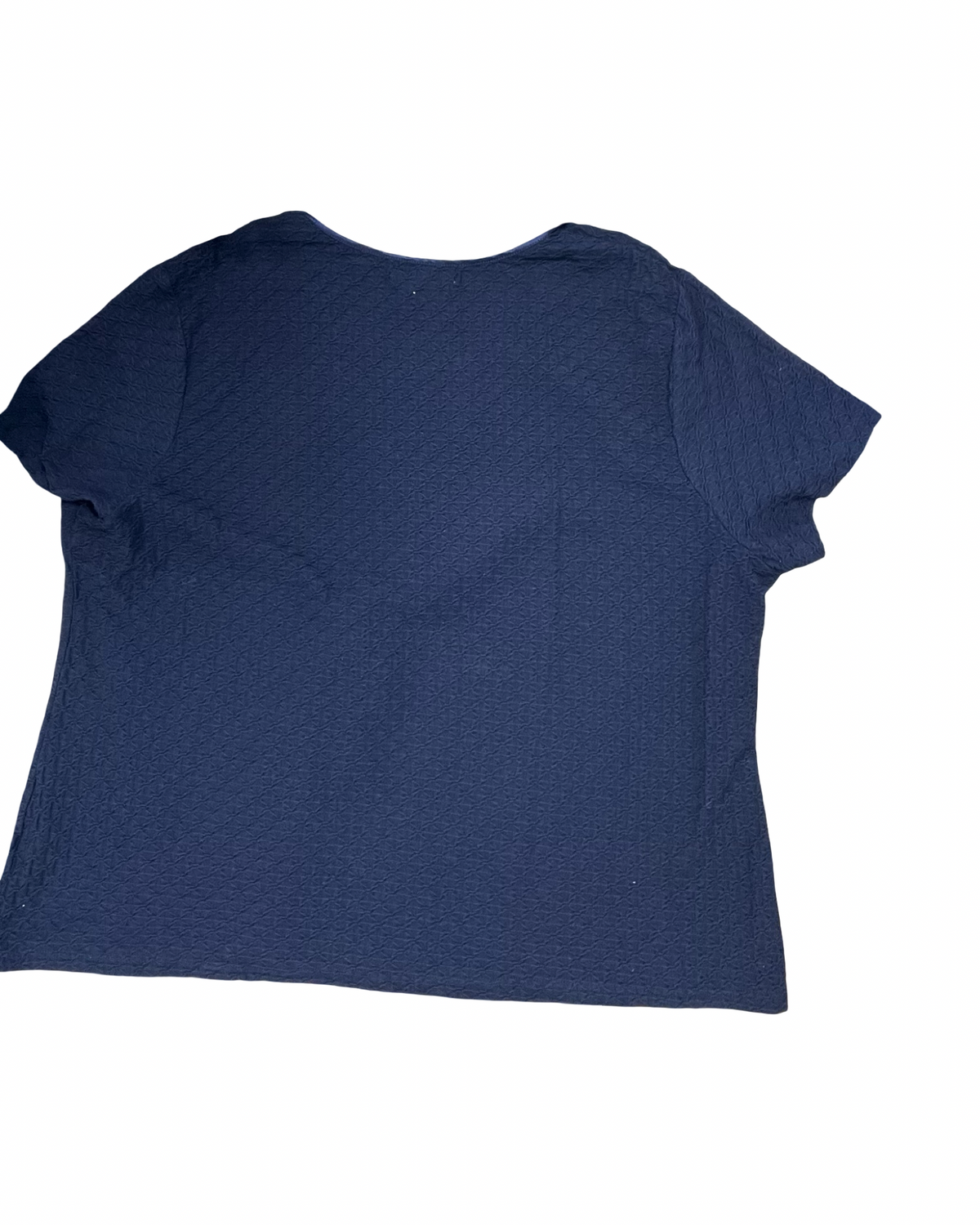 Top Ss By Sag Harbor In Navy, Size:3X