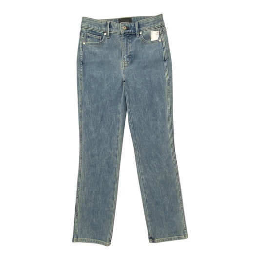 Jeans Straight By White House Black Market In Blue Denim, Size:0