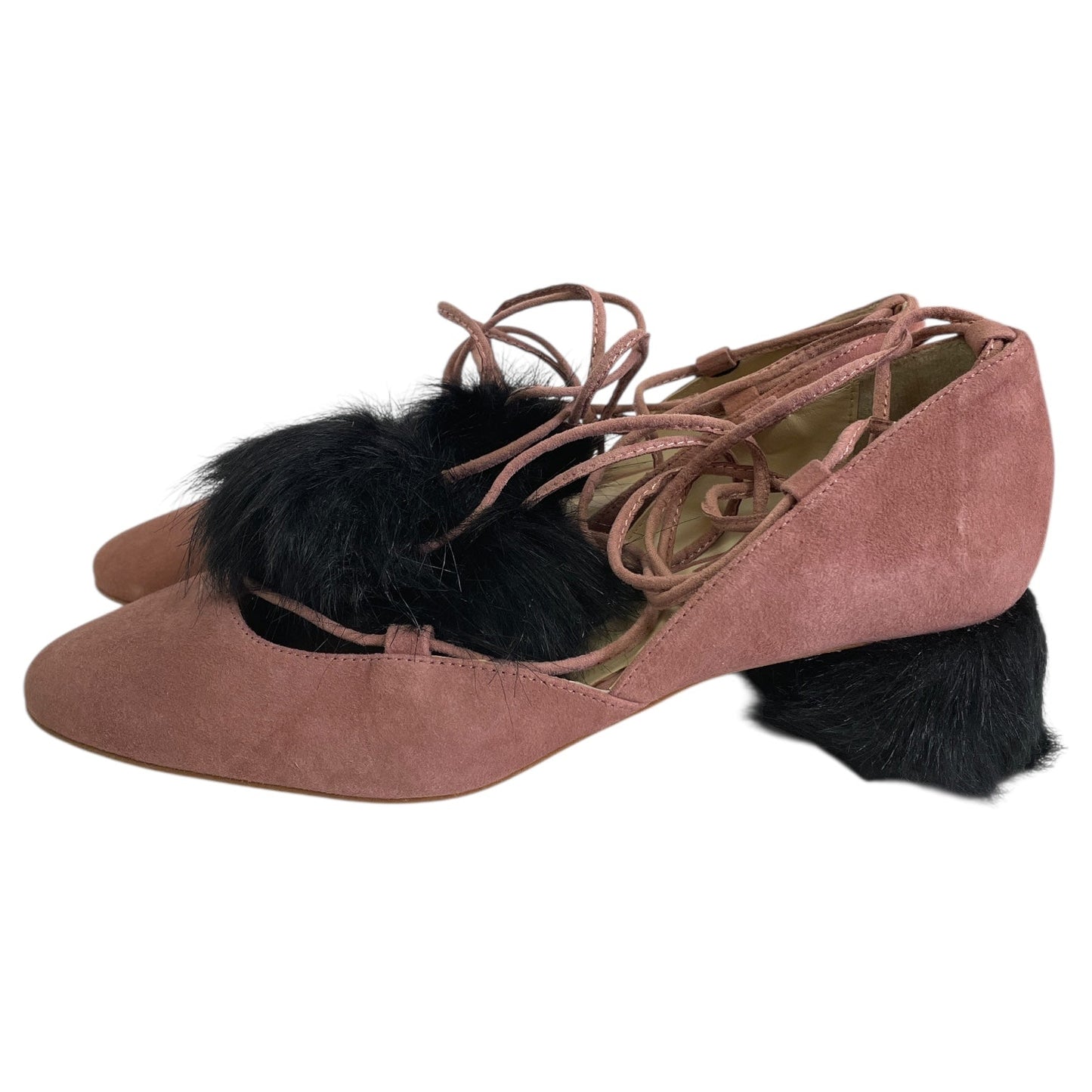 SHOES FLATS by ZARA BASIC In PINK, Size: 6.5