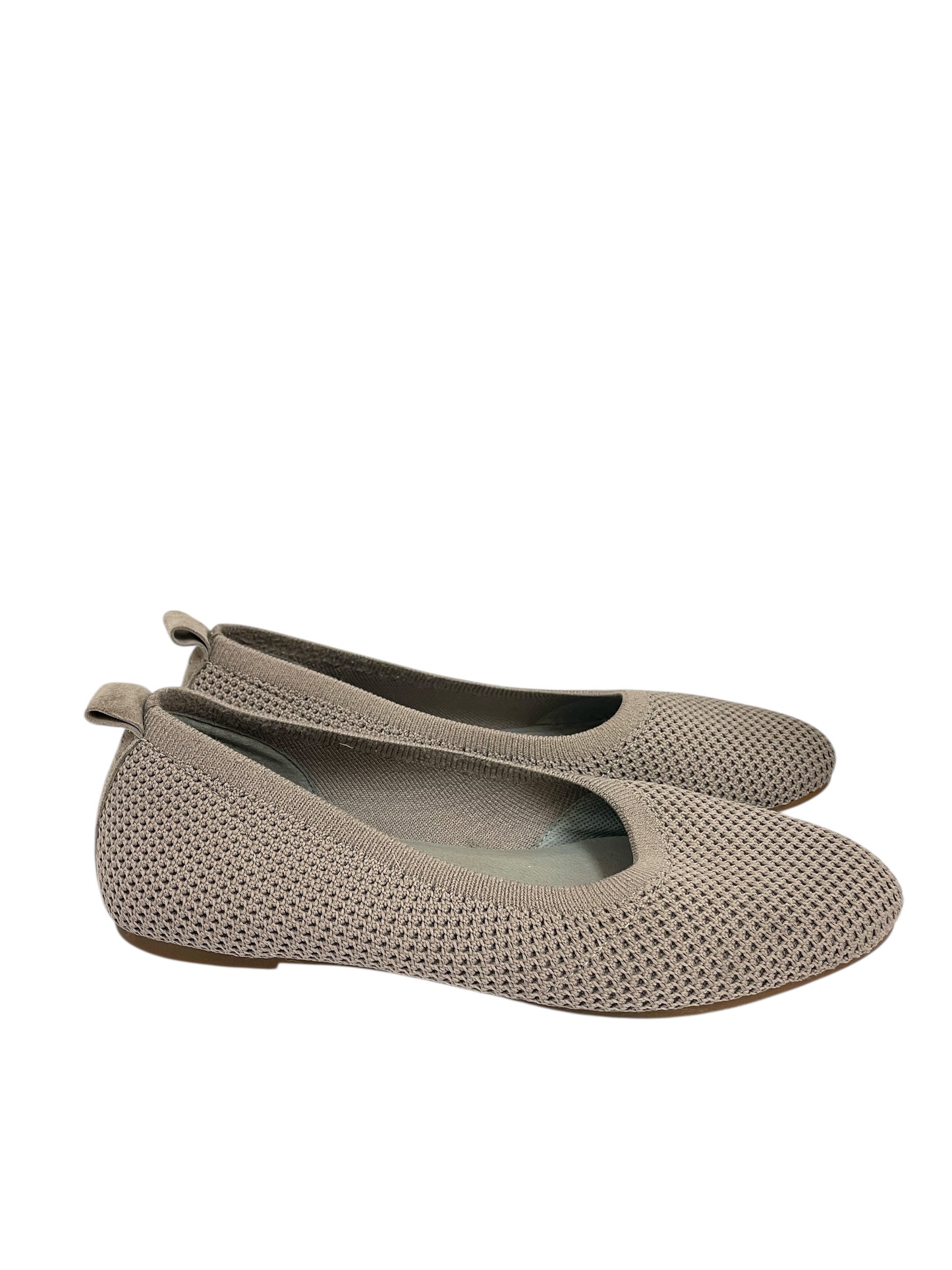 Shoes Flats By Eileen Fisher In Grey, Size:9.5