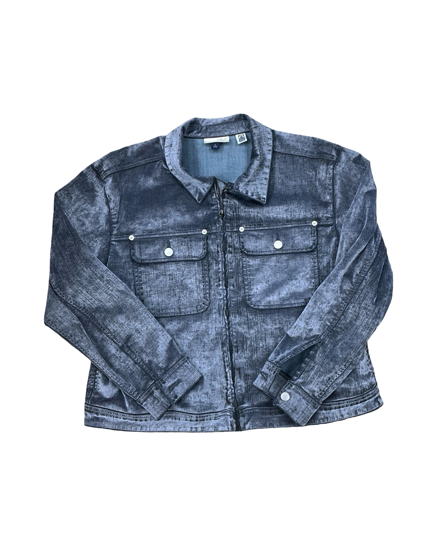 Jacket Other By Universal Thread In Blue & Grey, Size:L