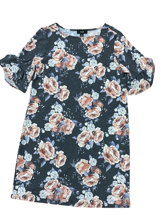 Dress Work By Agb In Grey, Size:L