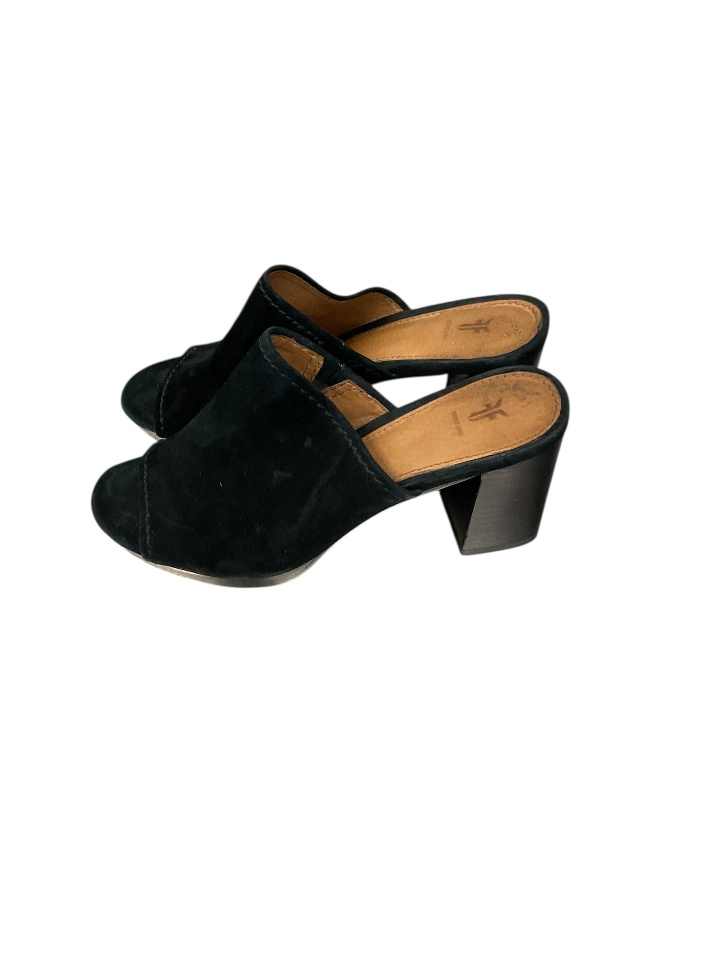 Shoes Designer By Frye In Black, Size:6.5