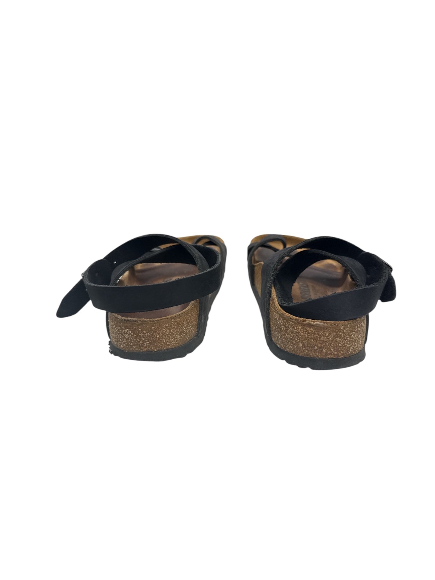 SANDALS FLATS by BIRKENSTOCK In BLACK, Size: 7