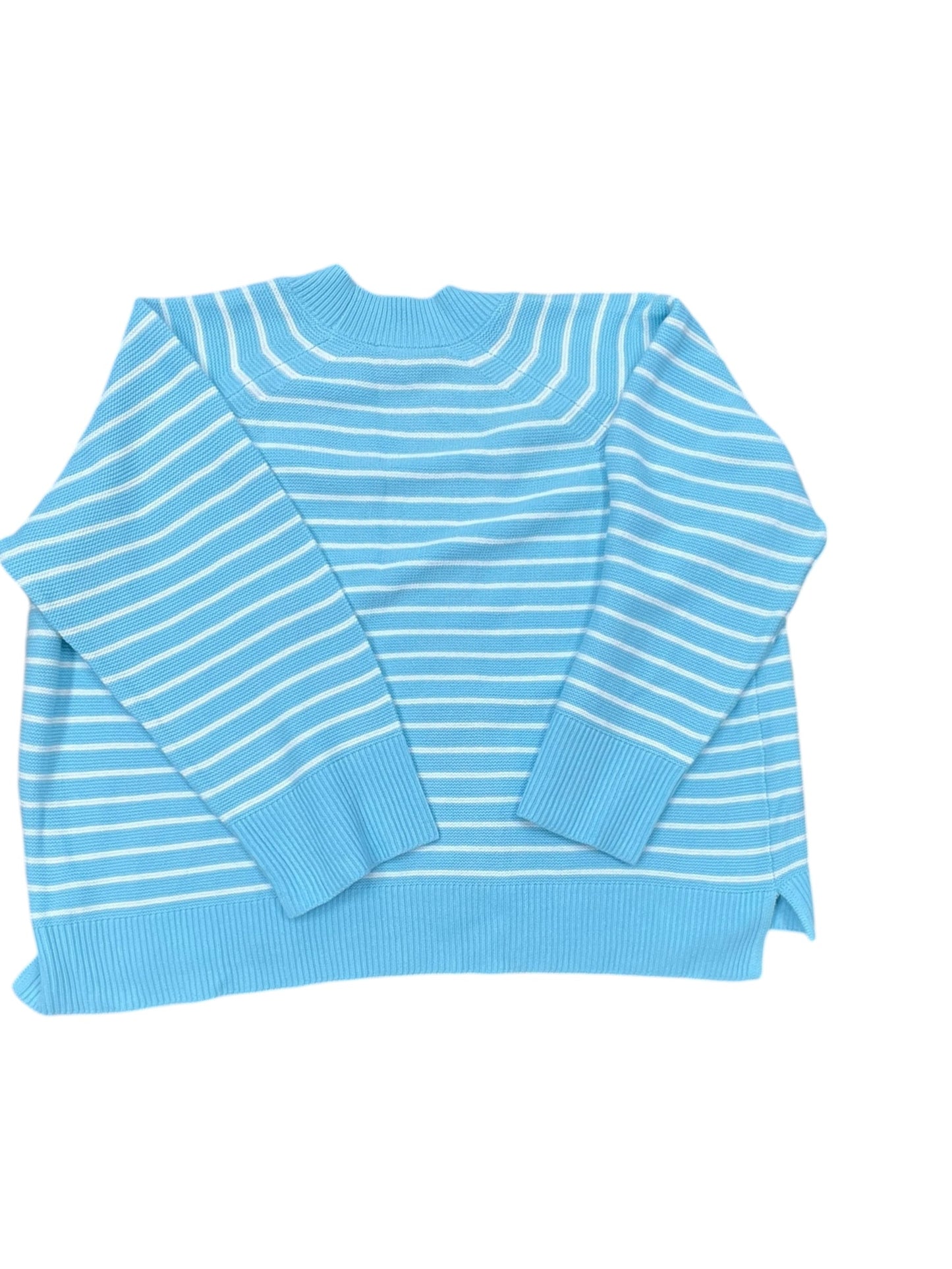 Cardigan By Cj Banks In Aqua, Size:3X