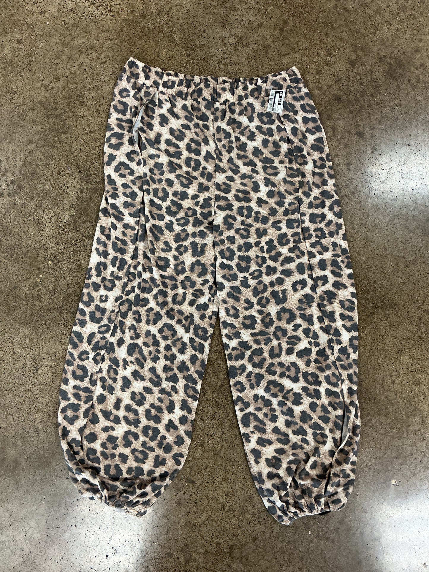 Pants Joggers By Zenana In Animal Print, Size:1X