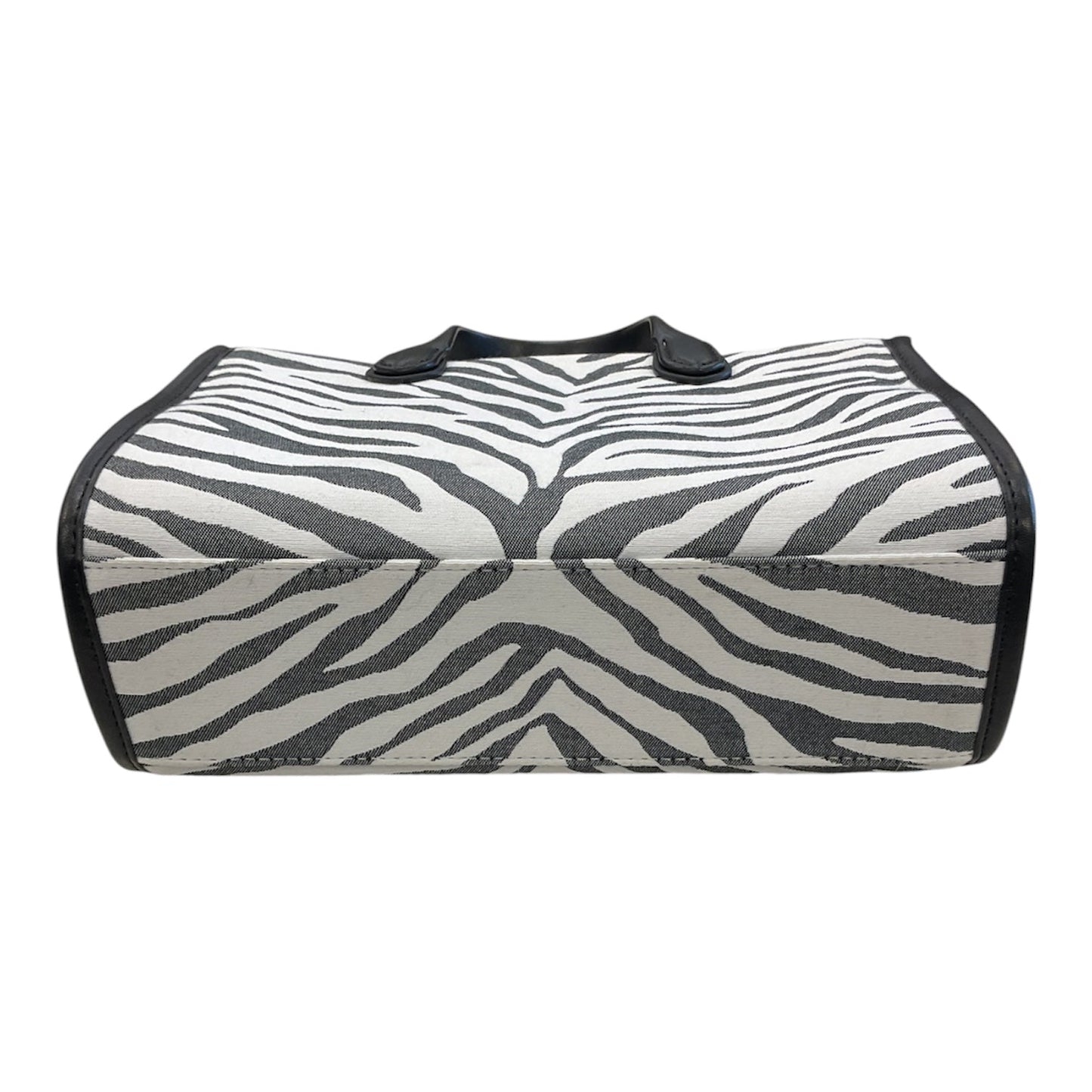 Handbag Designer By Michael Kors In Zebra Print, Size:Small