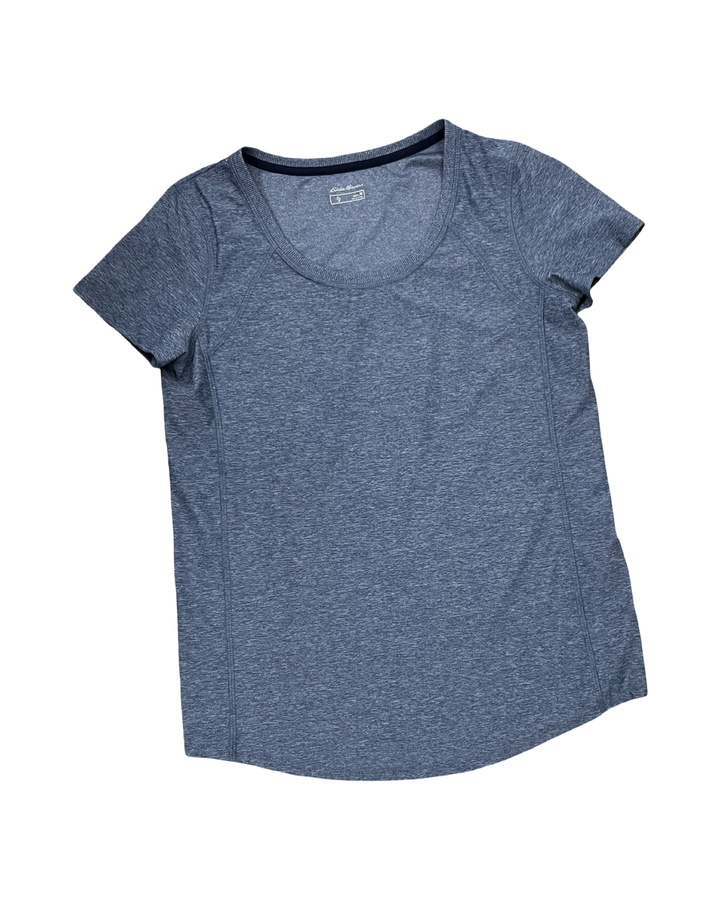 Athletic Top Ss By Eddie Bauer In Blue, Size:M