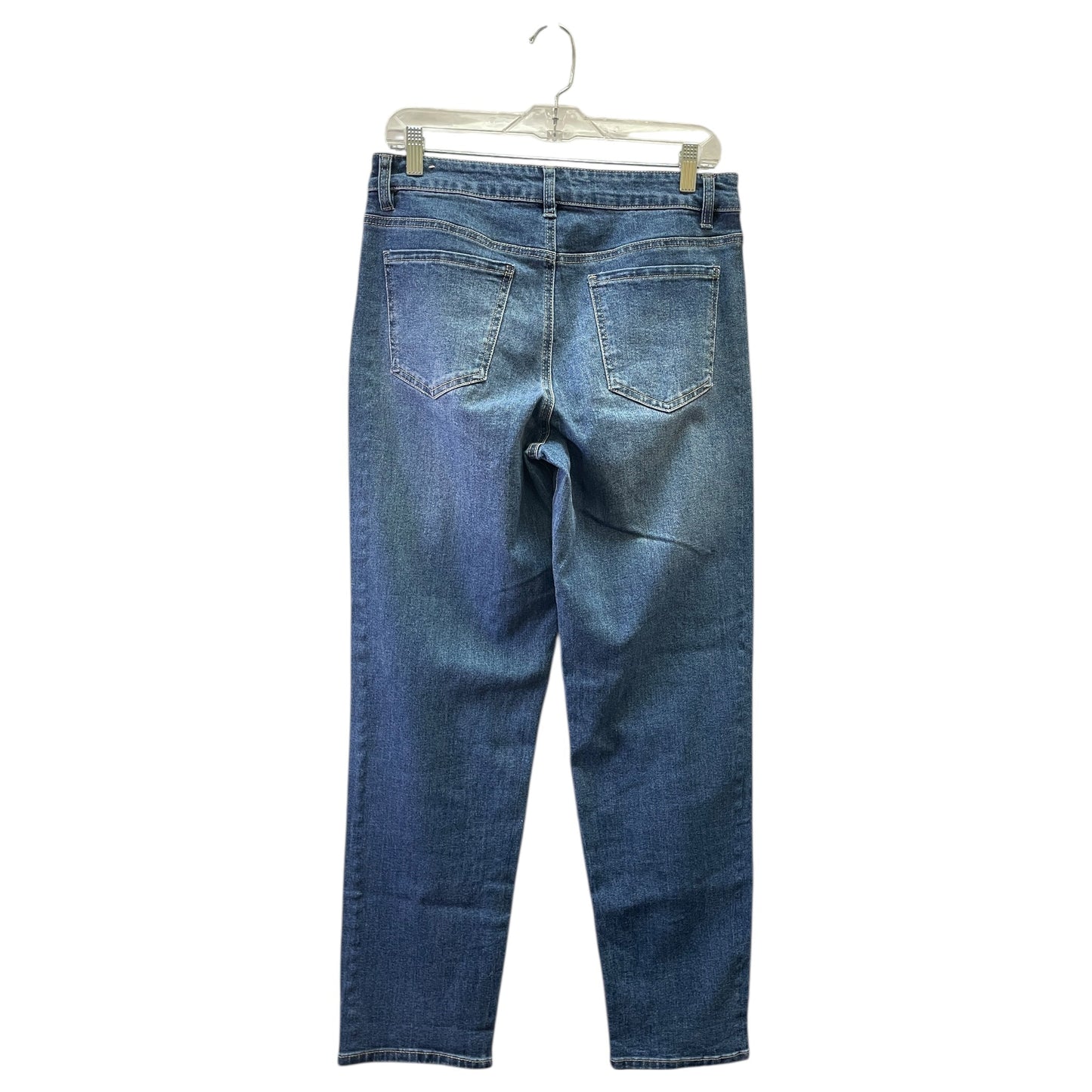 Jeans Straight By CAMELIA COELA In Blue Denim, Size:10