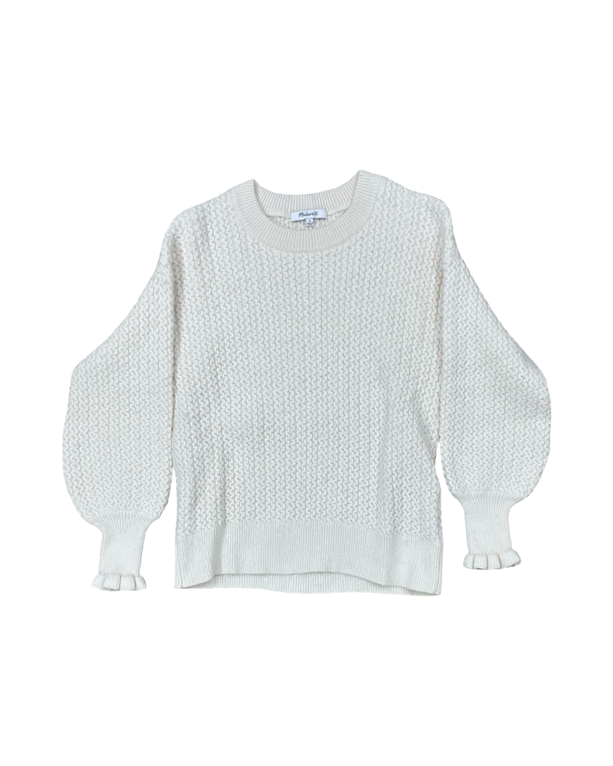 Sweater By Madewell In Cream, Size:S
