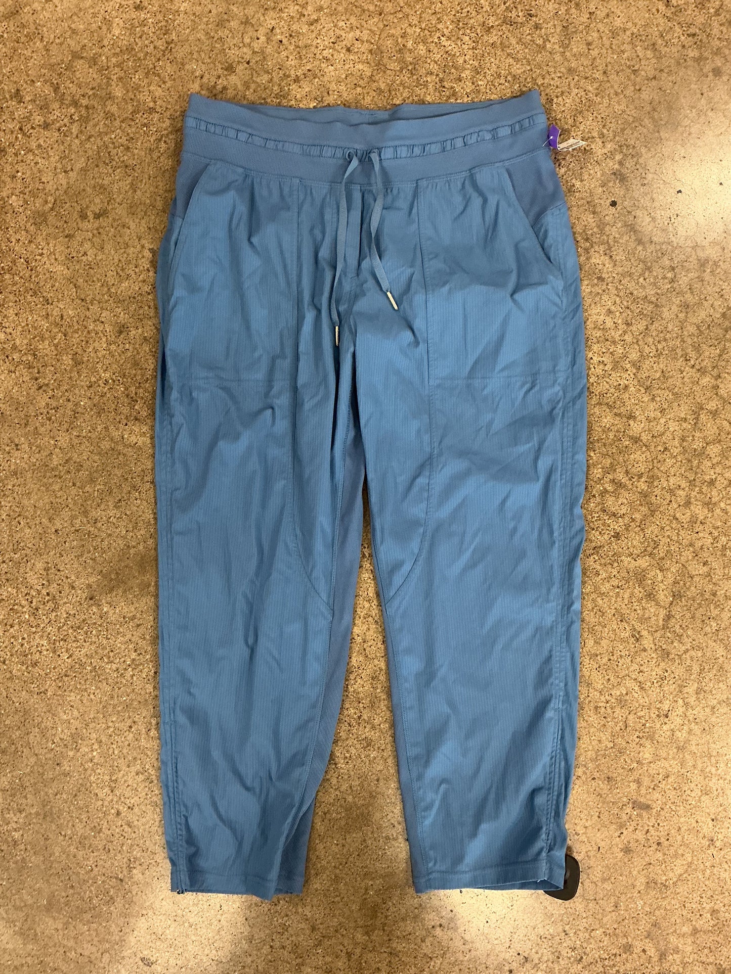 Athletic Pants By Lululemon In Blue, Size:10