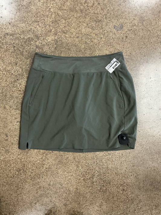 Athletic Skort By Athleta In Green, Size:8