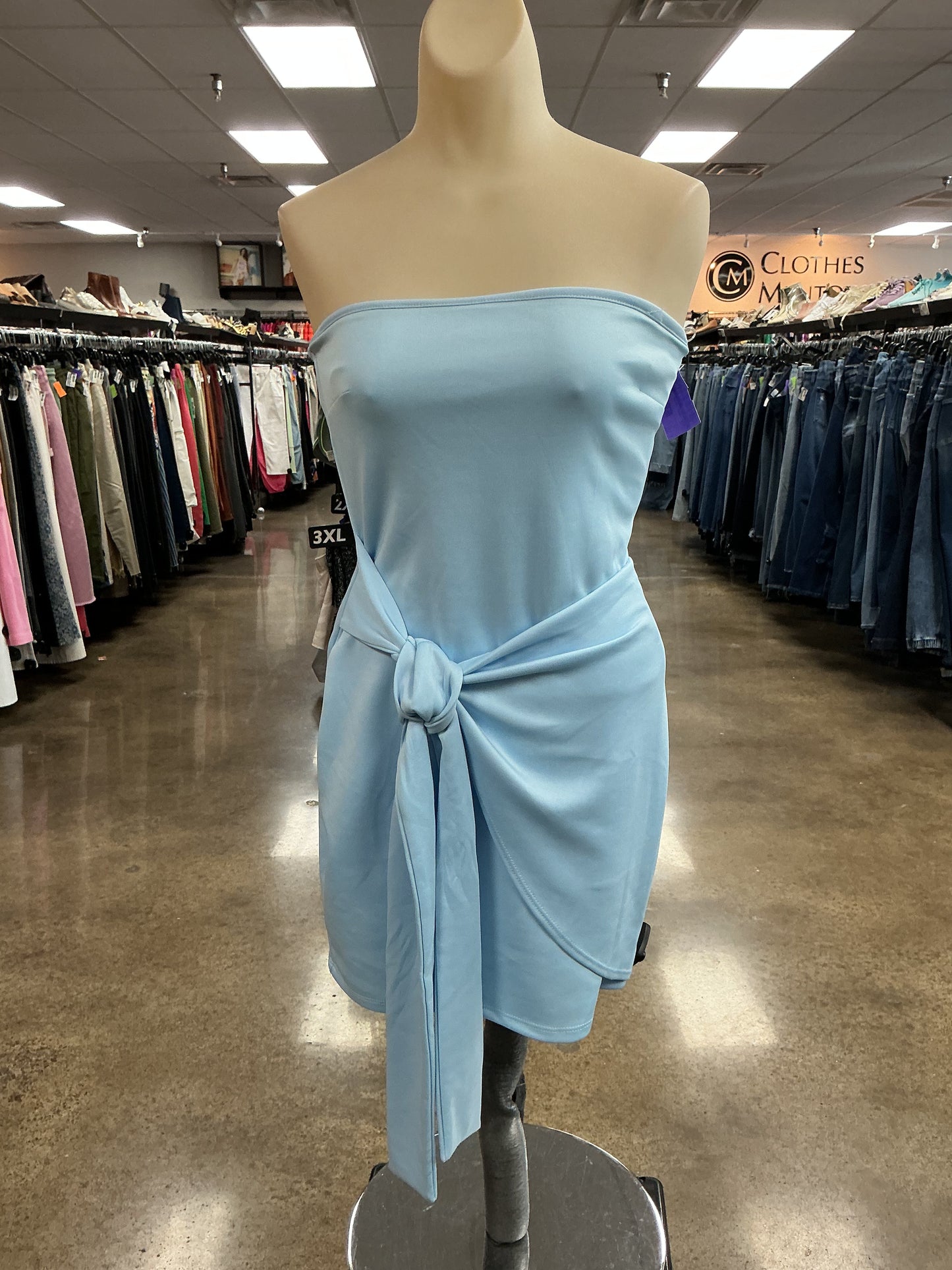 Dress Casual Short By Blue Blush In Blue, Size:M