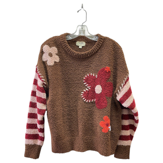 Sweater By Umgee In Brown, Size:M