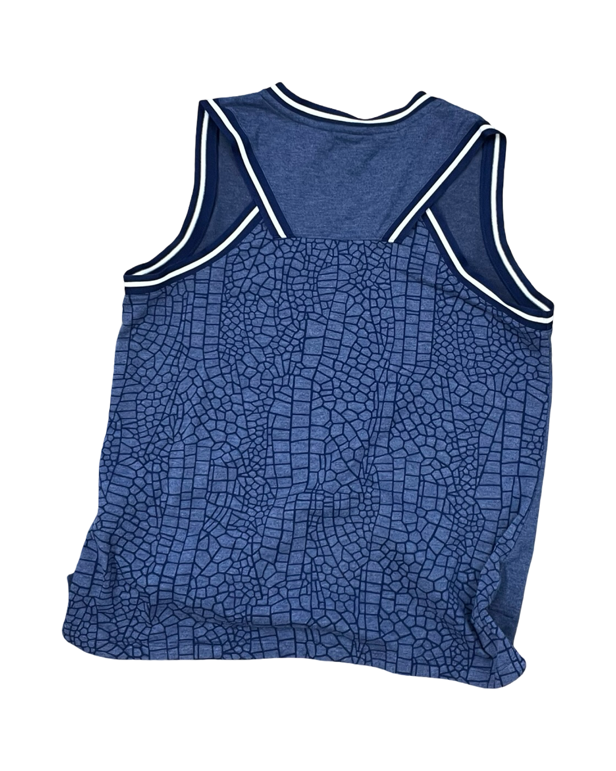 Athletic Tank Top By Nike In Blue, Size:M