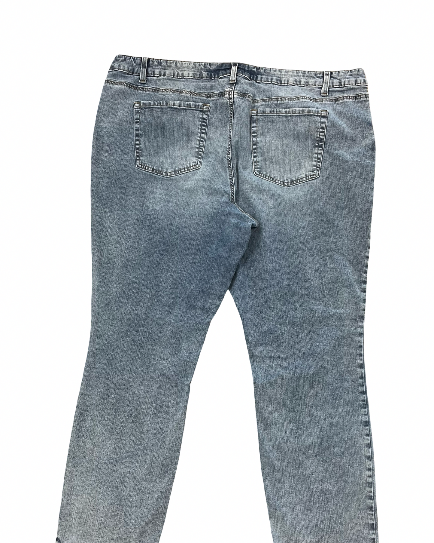 Jeans Straight By Maurices In Blue Denim, Size:24