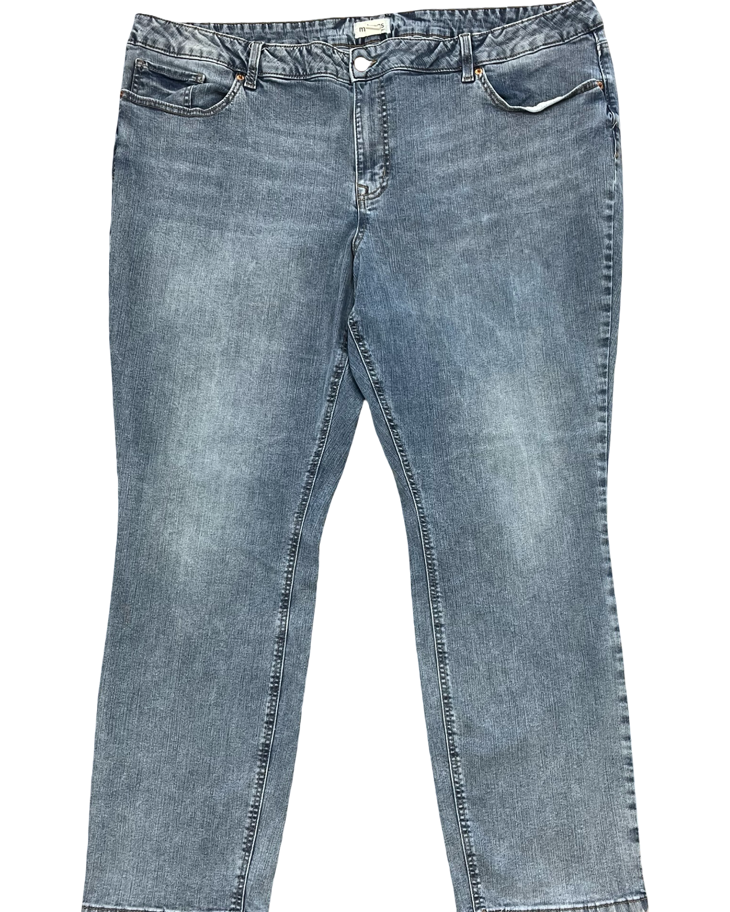 Jeans Straight By Maurices In Blue Denim, Size:24