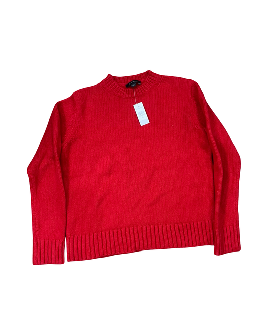 Sweater By Ann Taylor In Red, Size:Xs