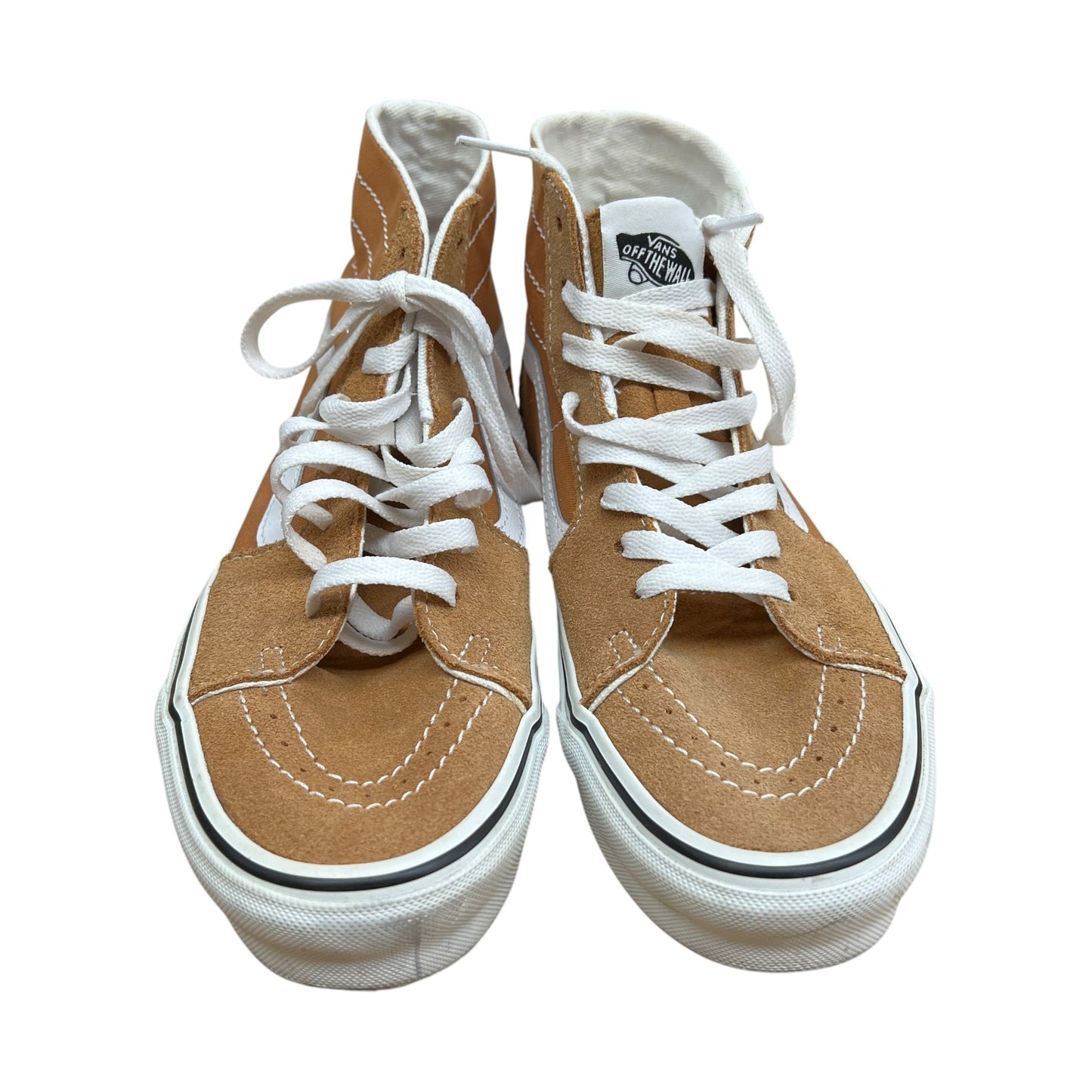 Shoes Athletic By Vans In Tan, Size:9