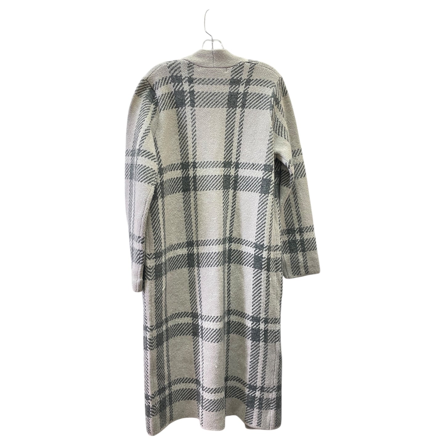 Cardigan By Max Studio In Grey & White, Size:L