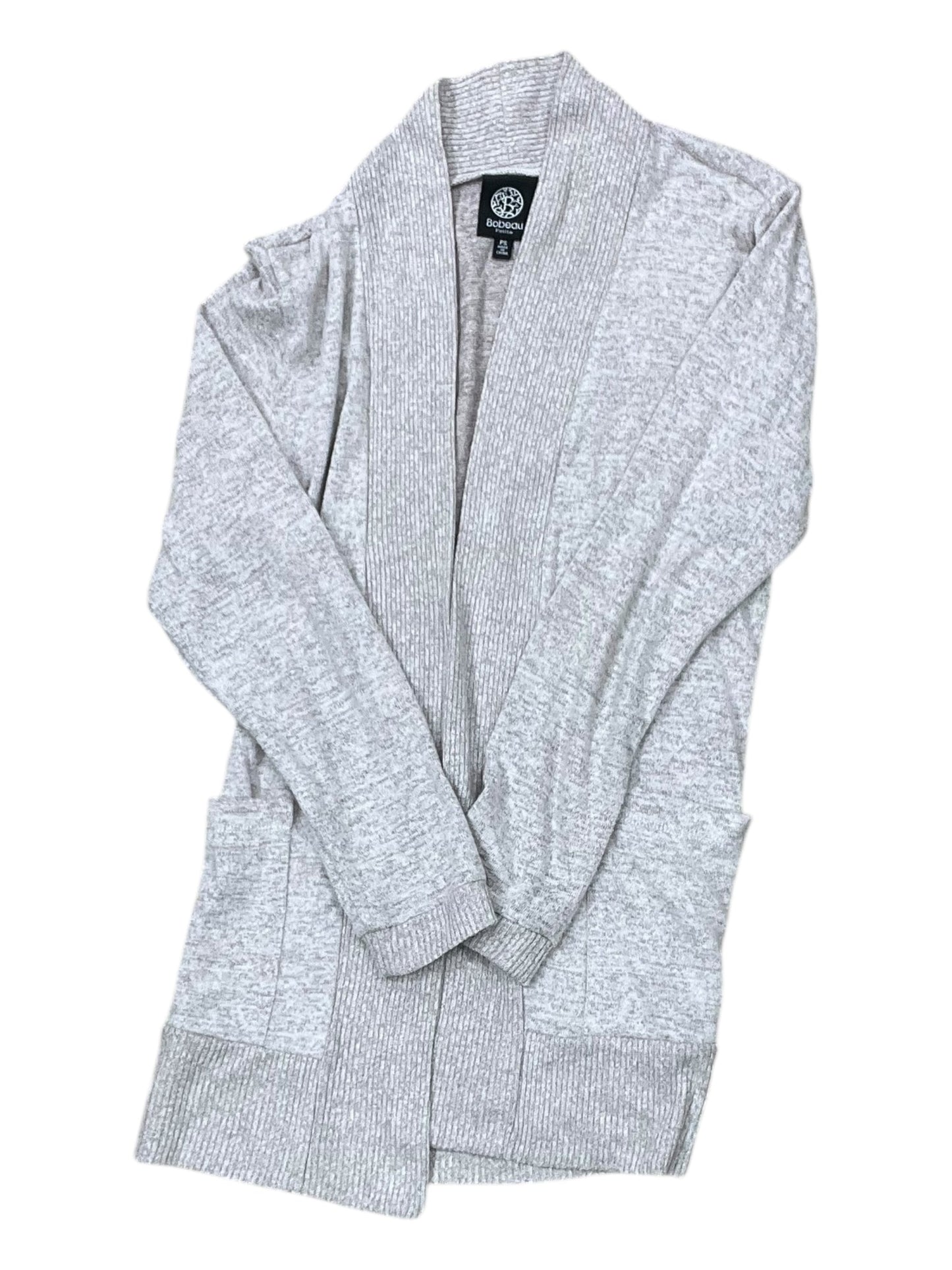 Sweater Cardigan By Bobeau In Tan, Size:Sp