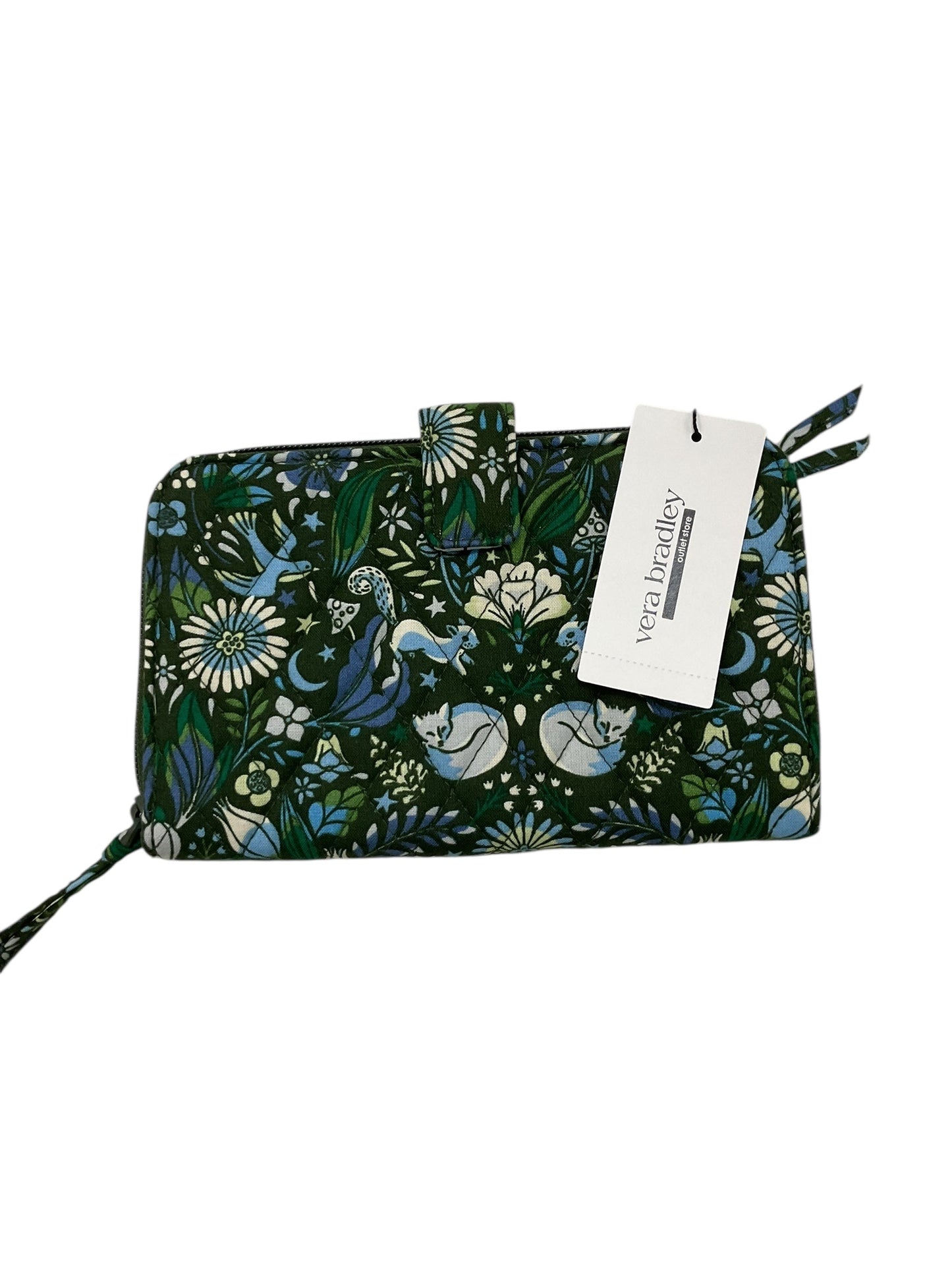 Wallet By Vera Bradley In Green, Size:Large