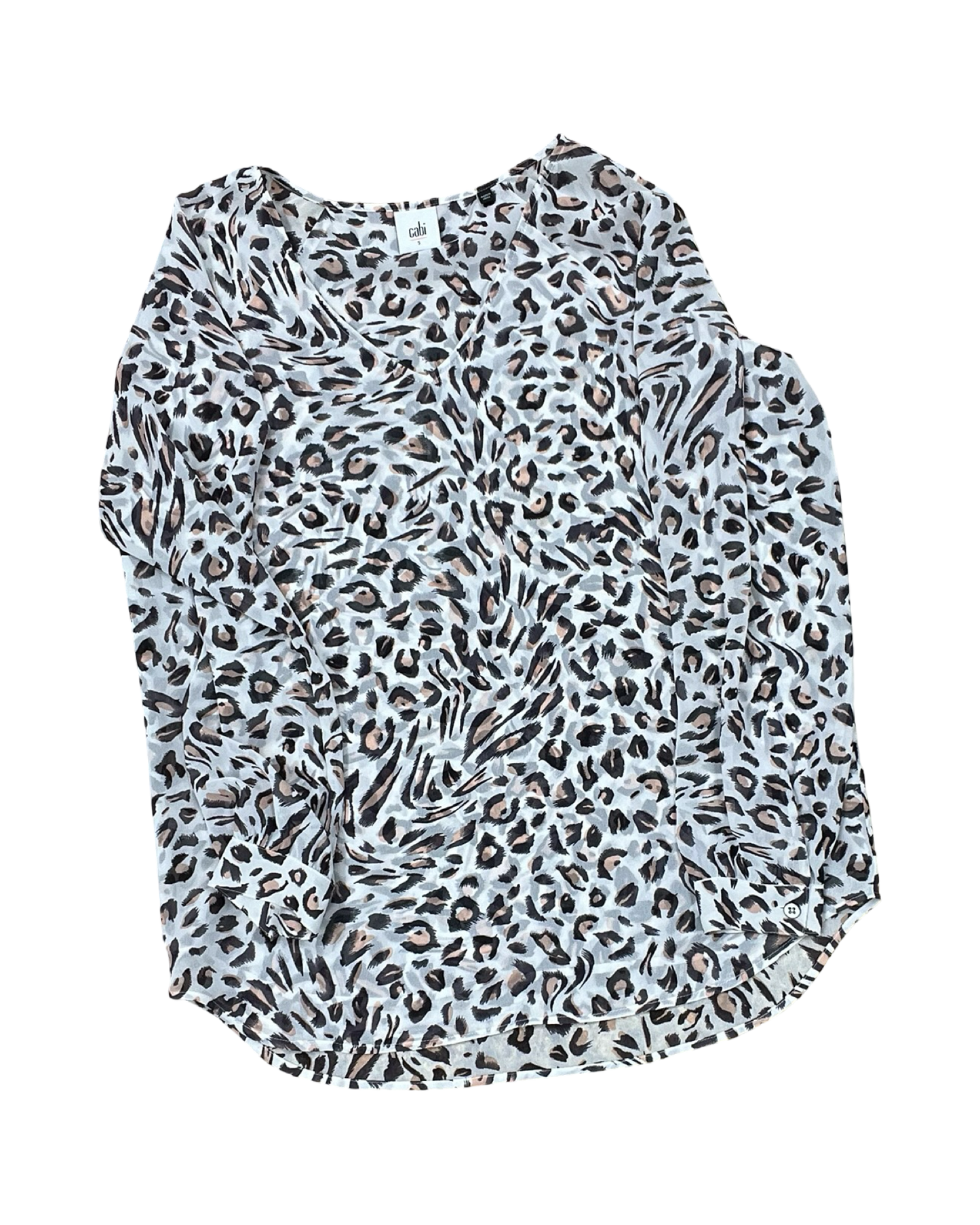 Top Ls By Cabi In Animal Print, Size:S