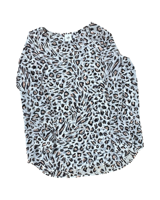 Top Ls By Cabi In Animal Print, Size:S