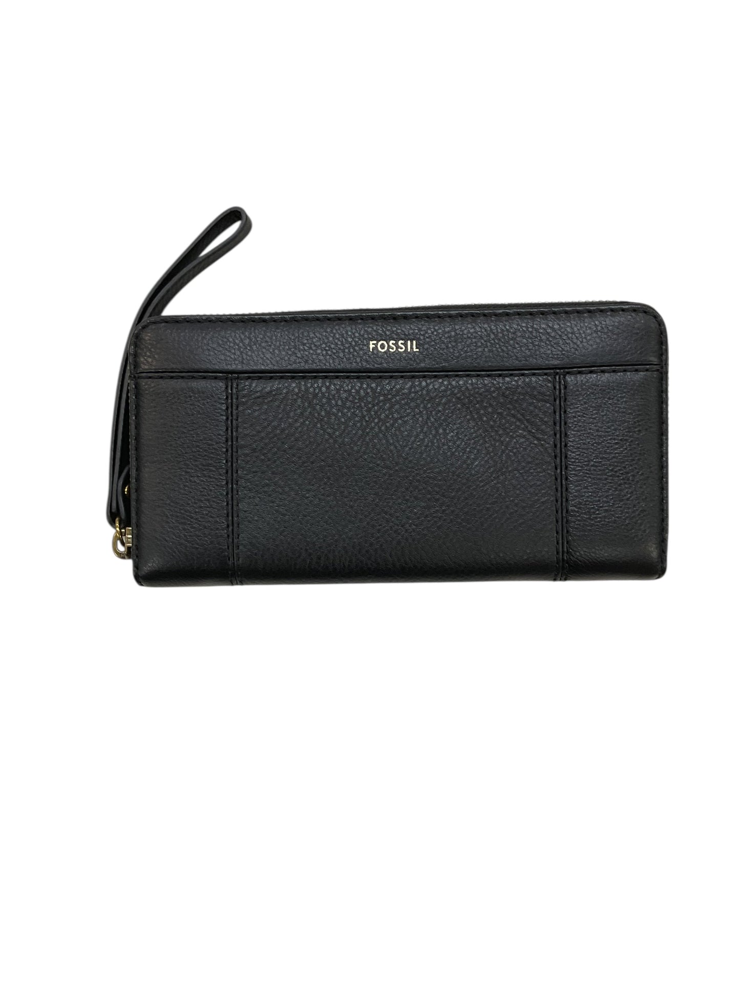 Wallet By Fossil In Black, Size:Large