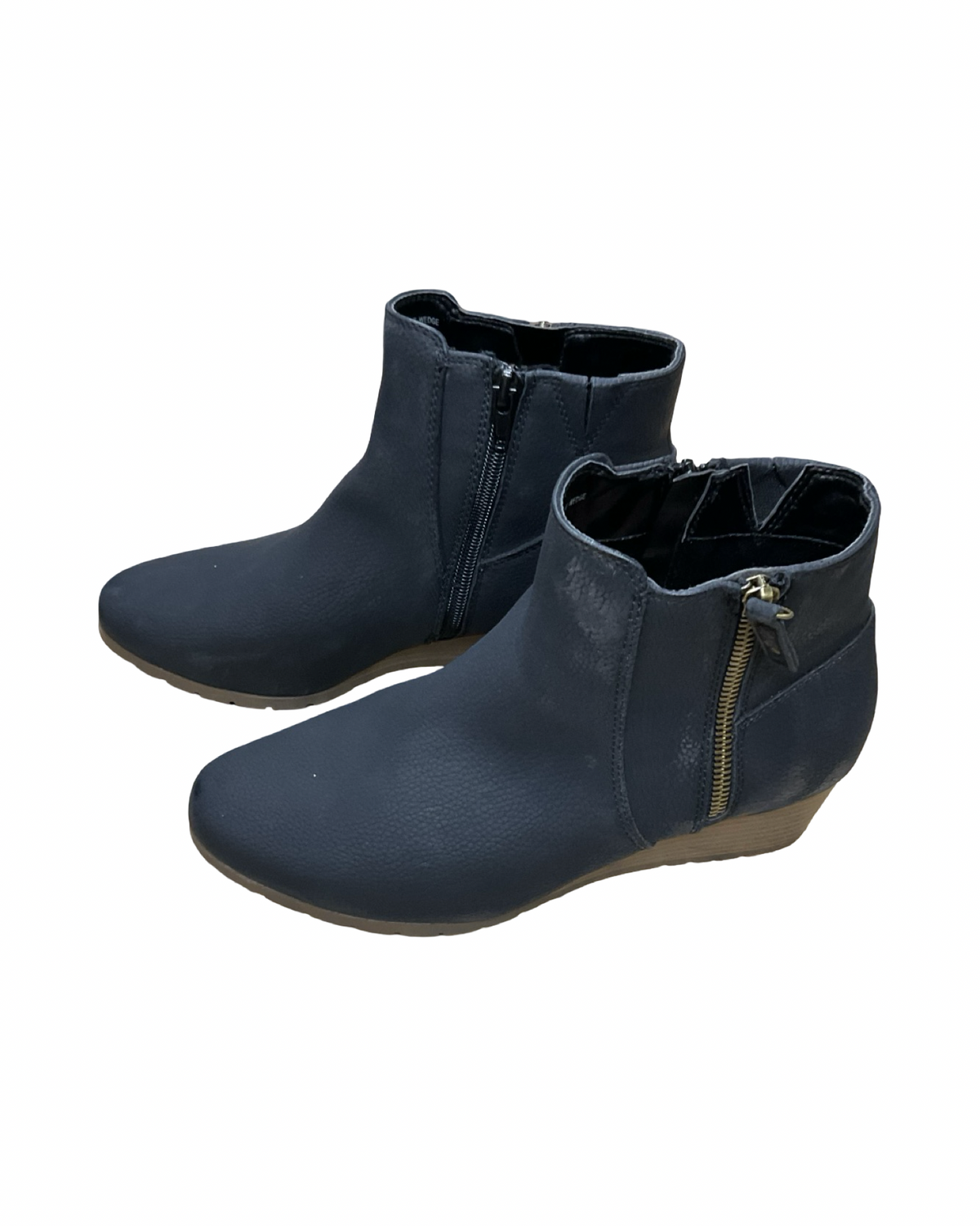 Boots Ankle Heels By Maurices In Black, Size:7