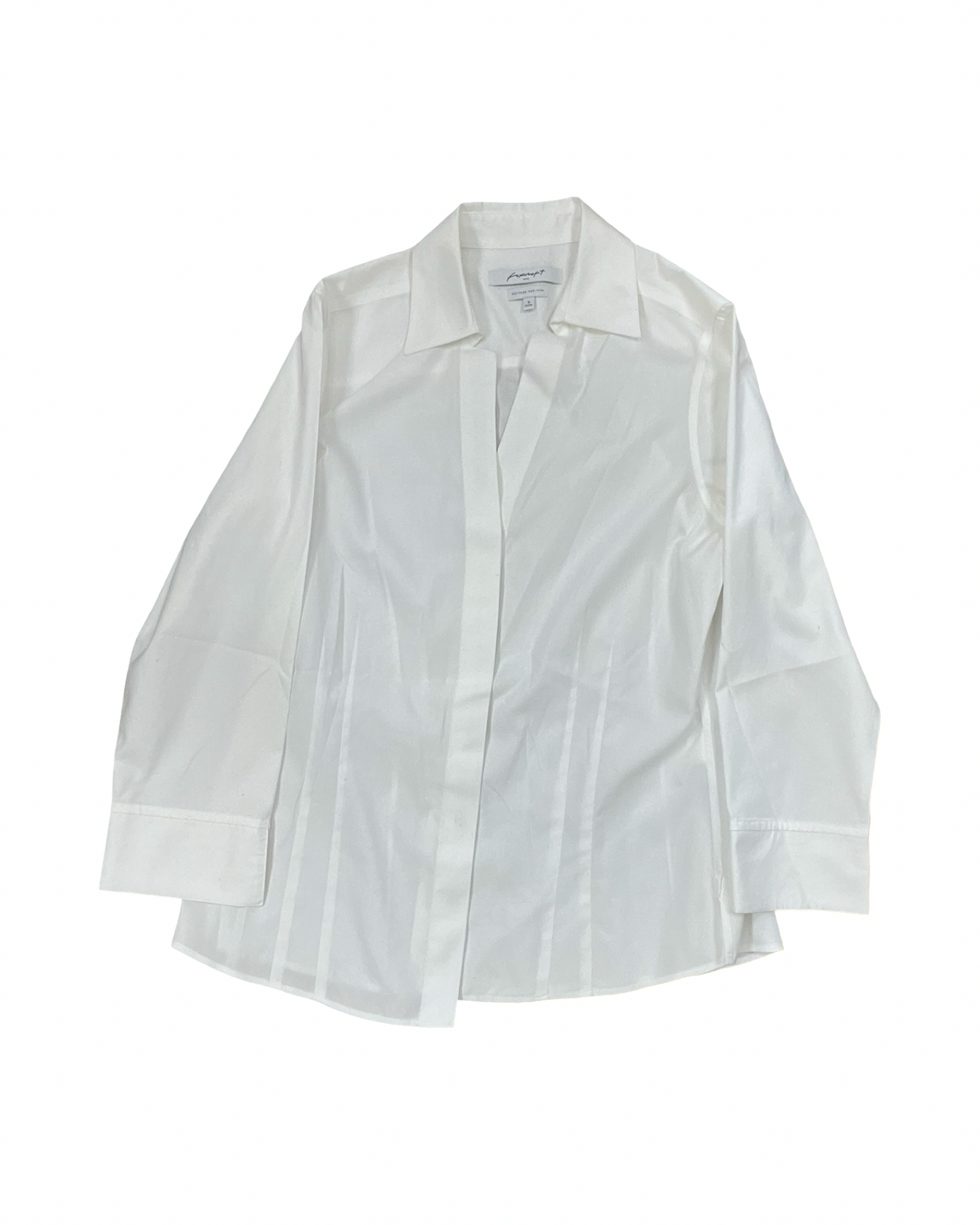 Top Ls By Foxcroft In White, Size:M