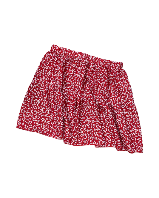 Skirt Mini & Short By Clothes Mentor In Red & White, Size:Xl