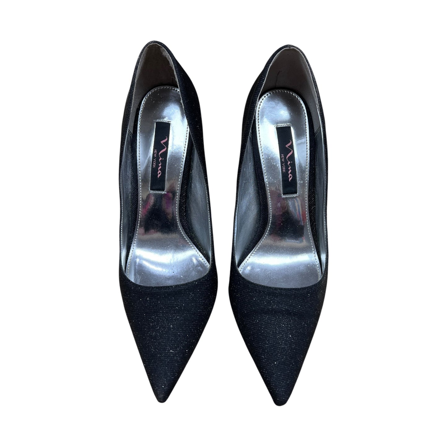 Shoes Heels Stiletto By Nina In Black, Size:9