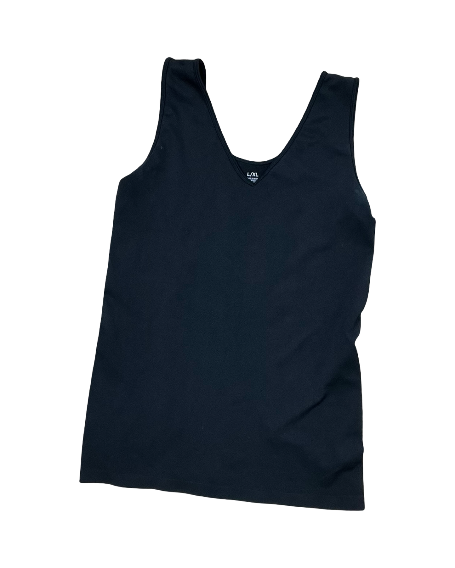 Top Sleeveless By Clothes Mentor In Black, Size:L