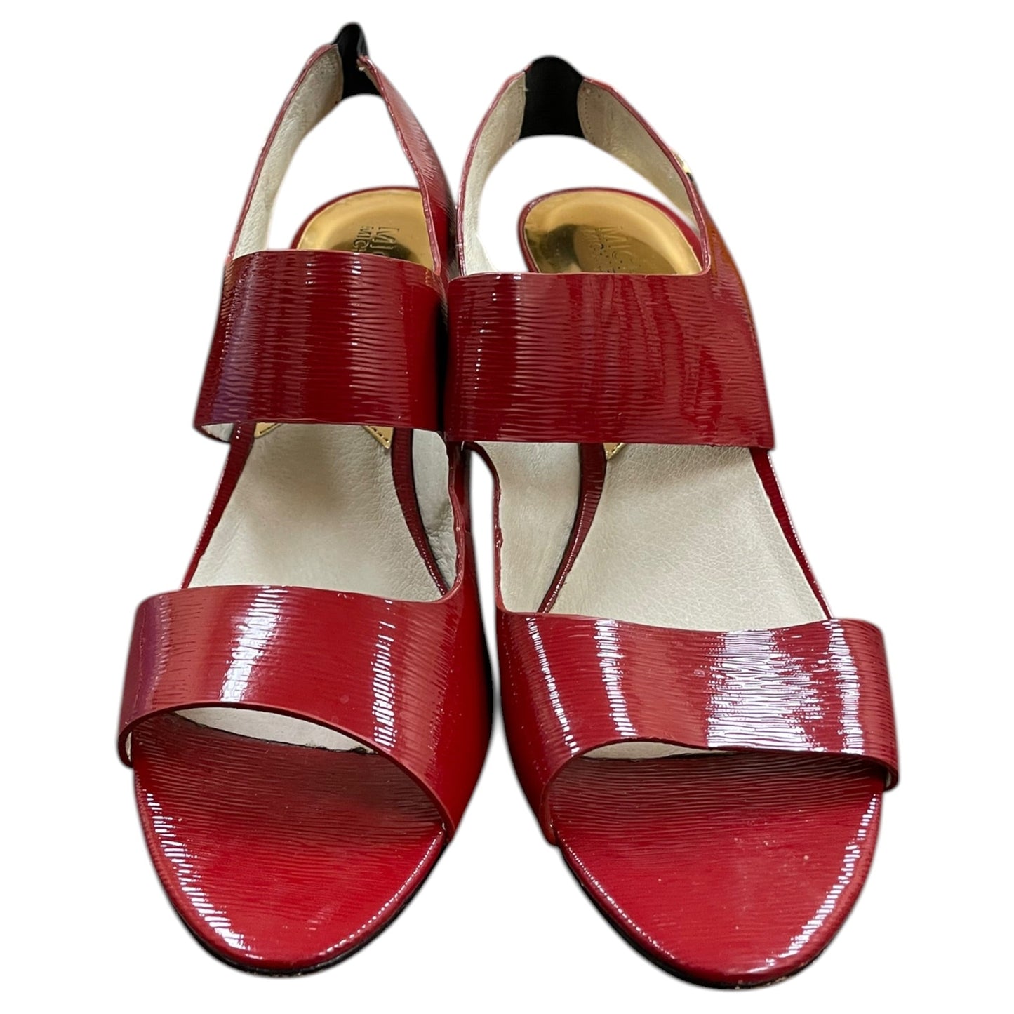 Shoes Designer By Michael Kors In Red, Size:7