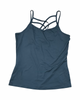 Athletic Tank Top By Eden Ruth In Grey, Size:L