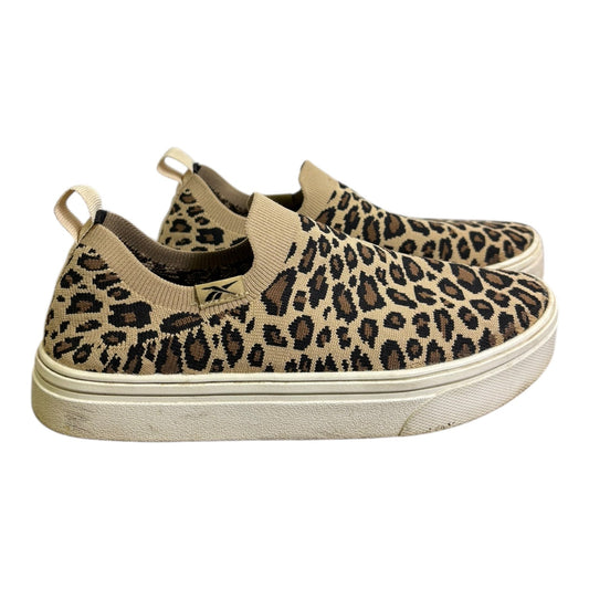 Shoes Sneakers By Aetrex In Animal Print, Size:6.5