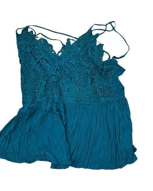 Top Cami By Maurices In Teal, Size:1X